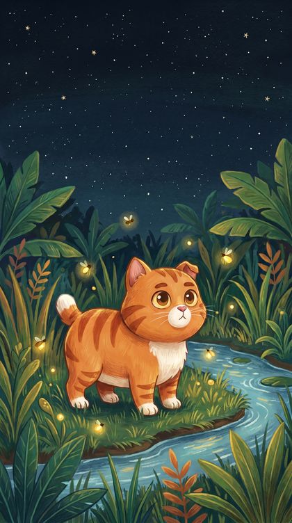 Phone wallpaper: Fireflies